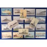 Postcards, Shipping, a mixed liner and naval selection of 39 cards, inc. Tuck published '