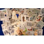 Postcards, a collection of approx. 59 cards of children, inc. set of 6 cards of Chimney Sweeps no.