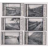 Trade cards, Cadbury's, The Panama Canal, 'X' size (set, 6 cards) (gd)