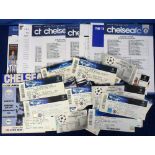 Football memorabilia, Chelsea FC, a collection of 60+ home match tickets, 2000 onwards, mostly