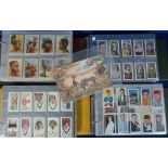 Trade cards, 4 albums of various trade cards, sets, part sets & odds inc. ABC (Cinemas),