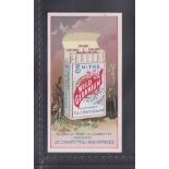 Cigarette card, Smith's Advertisement card for 'Smith's Wild Geranium Cigarettes', illustrated