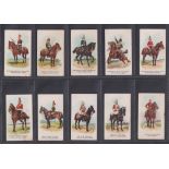 Cigarette cards, two sets, Wills (Australia), Types of the British Army (50 cards, 4 with back