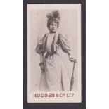 Cigarette card, Hudden's, Beauties HUMPS (Orange back), type card, ref H222, picture no 17 (gd) (1)