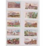 Cigarette cards, Williams, Interesting Buildings (set, 50 cards) (ex)