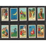 Trade cards, Fry's, Nursery Rhymes (set, 50 cards) (vg)