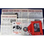 Football, Manchester United, 8 scarce Maltese publications, 'Echoes from Old Trafford' Maltese