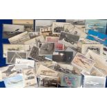 Postcards, Aviation, a mixed age aviation collection of approx. 46 cards with H.C Hicks, aircraft at