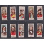 Cigarette cards, Player's, England's Military Heroes (Narrow, descriptive backs) (set, 25 cards) (