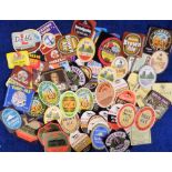 Beer labels, a selection of approx. 140 labels, various shapes, sizes and ages, East Anglian