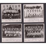 Trade cards, Sport, Football Teams, black glossy photos all inscribed 'Best Wishes from Sport',
