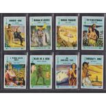 Cigarette cards, George Dobie & Son, Four Square Books, nos 1-96, complete (gd)