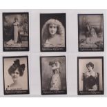 Cigarette cards, Ogden's, Guinea Gold, Actors & Actresses, Large size, Base D, ref DX2, set 2 (