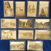 Photographs, a selection of 12 photos of tribesmen and women, possibly from the Guato Indian Tribe