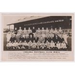 Postcard, Football, Chelsea FC, RP showing squad & officials, 1910-11 (unused, vg) (1)