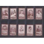 Trade cards, Carson's Chocolate, Celebrities (set, 72 cards plus special album) includes Abraham