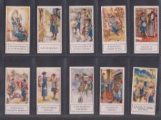 Trade cards, Faith Press, Girl Guides (L.C.C. 11-1-10, grey back, with borders) (set, 10 cards) (