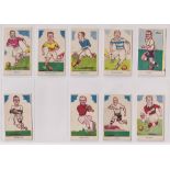 Trade cards, A & J Donaldson, Sports Favourites, a collection of 246 cards, ALL Football subjects,