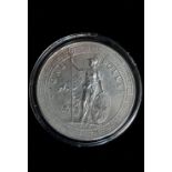 A Hong Kong silver one dollar 1908.