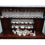 A Royal Albert 'Old Country Roses' pattern tea/coffee service comprising a coffee pot, a teapot,