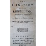 BOOKS - 'The History Of The Rebellion' Andrew Henderson, fifth edition London, printed for A. Millar