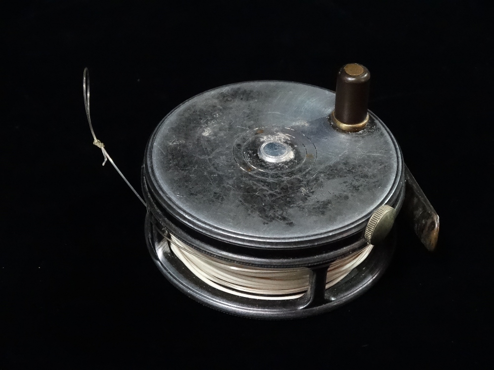 An early 20th century rare Hardy Brothers Ltd. fishing reel 'The Perfect 2 7/8 inch'.