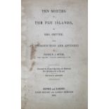 BOOKS - 'Ten Months in the Fiji Islands' by Mrs S.M. Smythe, with an introduction and appendix by