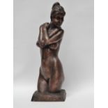 ALEC WILES (1924-2021) Female Nude Bronze resin Signed Height 37cm