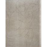 AUGUSTUS EDWIN JOHN (1878-1961) Sketch Of A Boy Pencil on paper Picture size 28 x 20cm Mount size 48