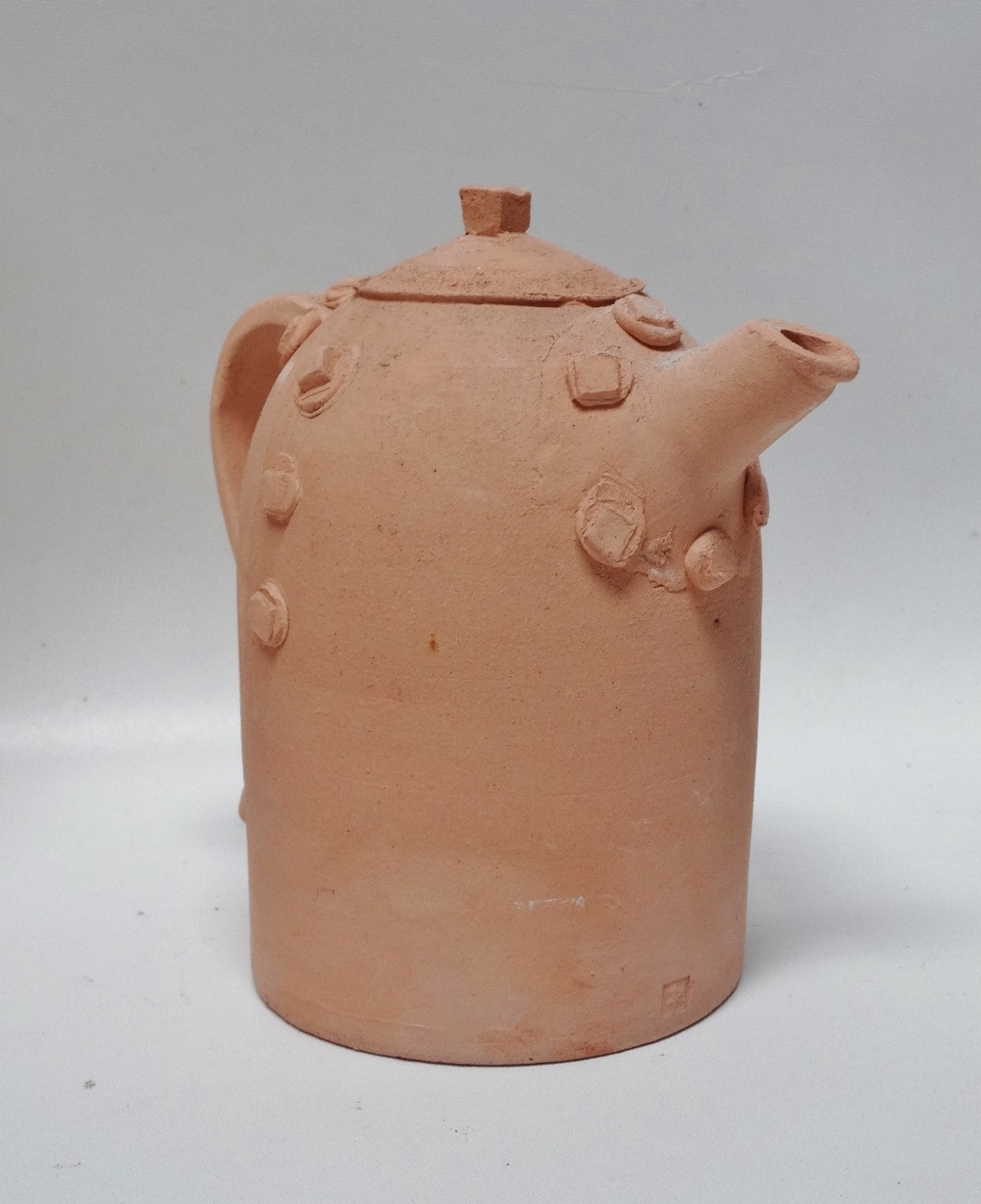 JOHN BUCHANAN Nine pieces of bisque fired ceramics - Image 3 of 5