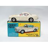 CORGI - The 'Saint's Car Volvo P.1800 No.258, comprising of white body with red interior and spun