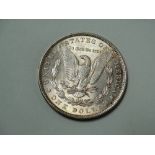 COINS - A USA Morgan Head Dollar 1887.