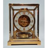 Jaeger Le-Coultre Atmos clock - A five glass brass cased Atmos clock model 526, No.13521, dated 22.