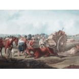 H. ALKEN & T. SUTHERLAND after H.ALKEN The High Mettled Racer 1821 A set of six hand coloured