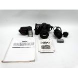 A Nikon D200 digital s.l.r. camera No. 8023053 with AF-S Nikkor 18-70mm f 3.5 - 4.5G ED lens, lens