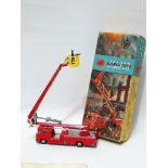 CORGI - Simon Snorkel fire engine No.1127, comprising of red body with yellow interior and firemen