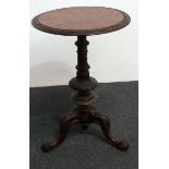 Edwardian stool - Mahogany framed with satinwood crossbanding, ebony and boxwood strung