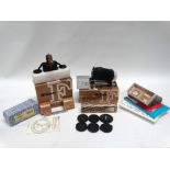 Miscellaneous Nikon accessories etc. including: Slide Copying Adapter P3-4 in maker's box; Bellows