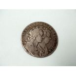 COINS - A William and Mary half crown 1689.
