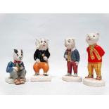 Beswick - Rupert and His Friends Express Newspapers Ltd 1981, to include Rupert The Bear, Pong Ping,
