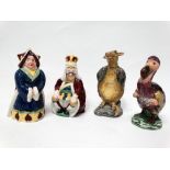 Royal Doulton Beswick - Alice Series, four figures, comprising 'King Of Hearts', 'Queen Of