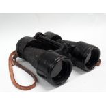 MILITARIA - A pair of binoculars with military crow's foot, marked Bino Prism No.5 MKII x 7, stamped