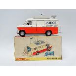 DINKY - Police Accident Unit No.287, with four traffic cones and two police warning boards, in