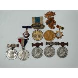 COINS - A quantity of commemorative medallions, including royalty.
