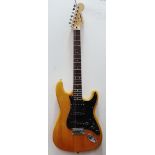Guitar - A Westfield copy electric guitar with gig bag, together with a Starfire accoustic guitar