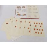 STAMPS - A large collection, including 137 Penny Reds (with hinges), together with part Queen