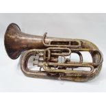 Musical Instrument - Euphonium B Flat , 'Superior Class Hawkes & Son, Denman Street, Piccadilly