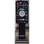 Oversize Shop Display - A floor standing Panasonic Viera remote control and stand, height 80cm,