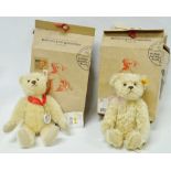 Steiff Teddy Bears - '100 Years Steiff Teddy Bears', two bears, one Teddy Baer 27, No.660283, and