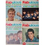 Fabulous Magazine - Issues 2, 3, 4 and 5, dated 25th January, February 1st, February 8th and